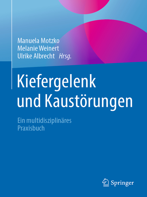 Title details for Kiefergelenk und Kaustörungen by Manuela Motzko - Wait list